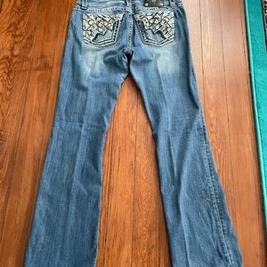 MissMe boot cut jeans. No tears or stains. Great shape